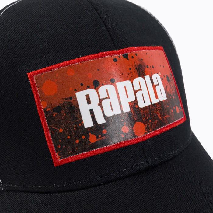 Rapala Splash Trucker Caps - Black/Red