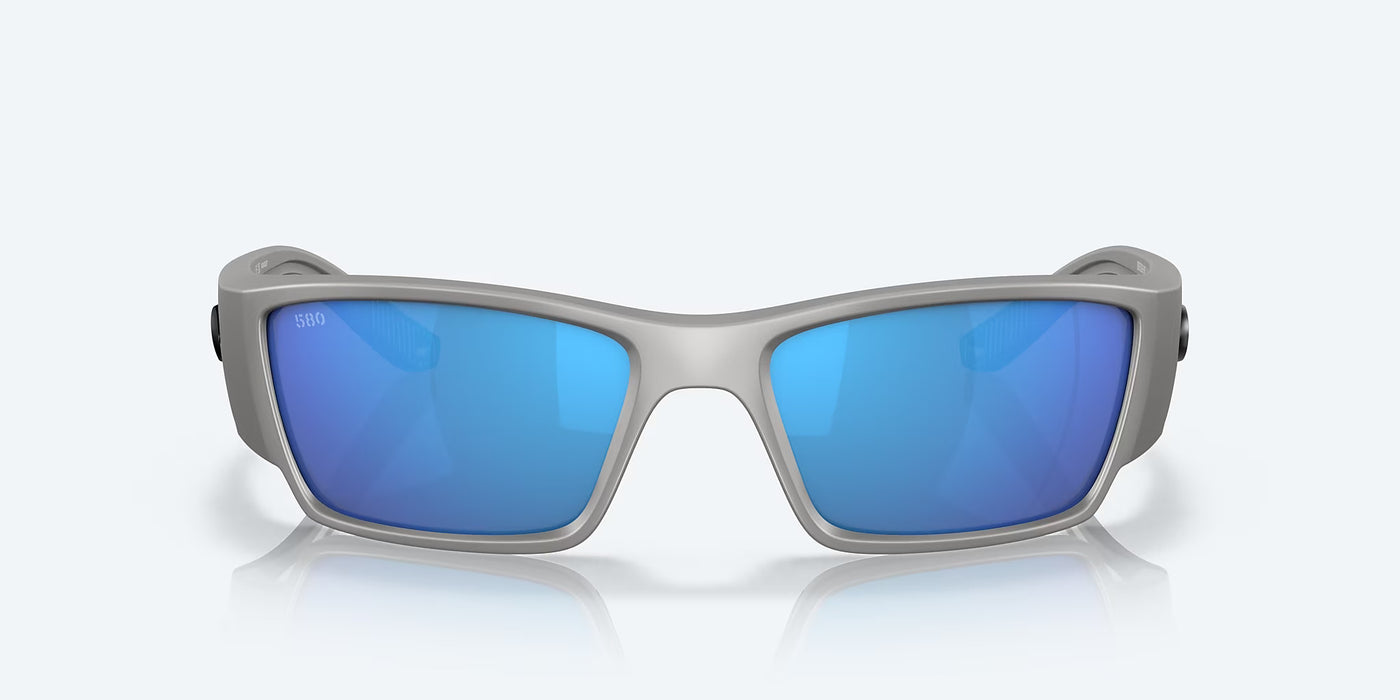 Costa Corbina Pro Metallic Silver Frame 580G Polarized Sunglasses