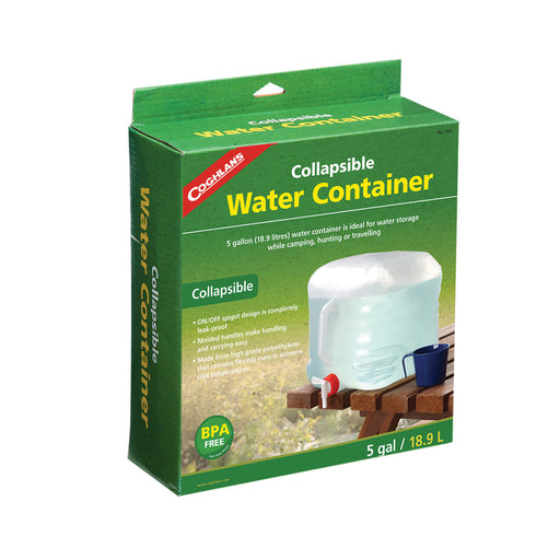 Coghlans Collapsible Water Carrier (7092658471089)
