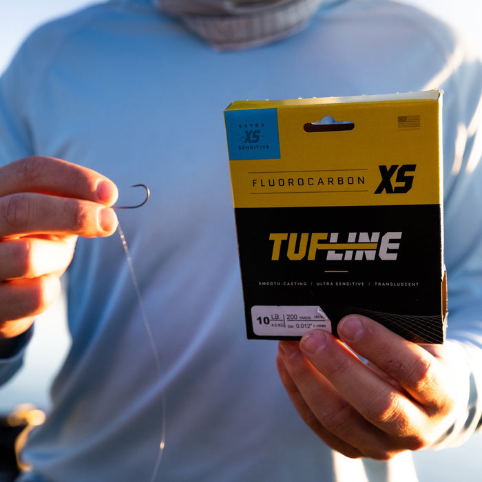 Tufline XS Fluorocarbon 25 YDS 15 LB (7158257287345)