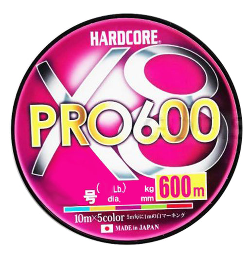 Duel Hardcore X8 Pro 600M Fishing Line (7346794332337)