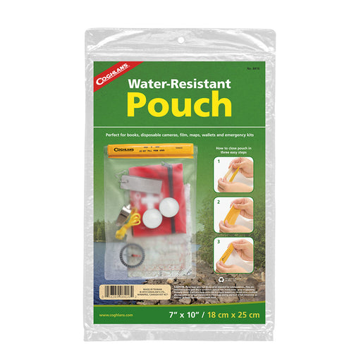 Coghlans Water Resistant Pouch 7 x 10 inches (7092395245745)