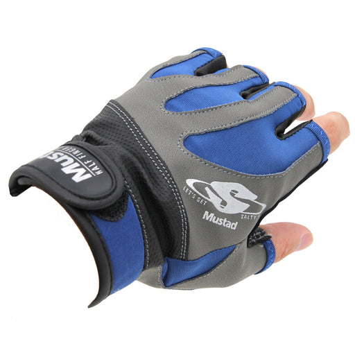 Mustad Half Finger Casting Glove (6838057730225)