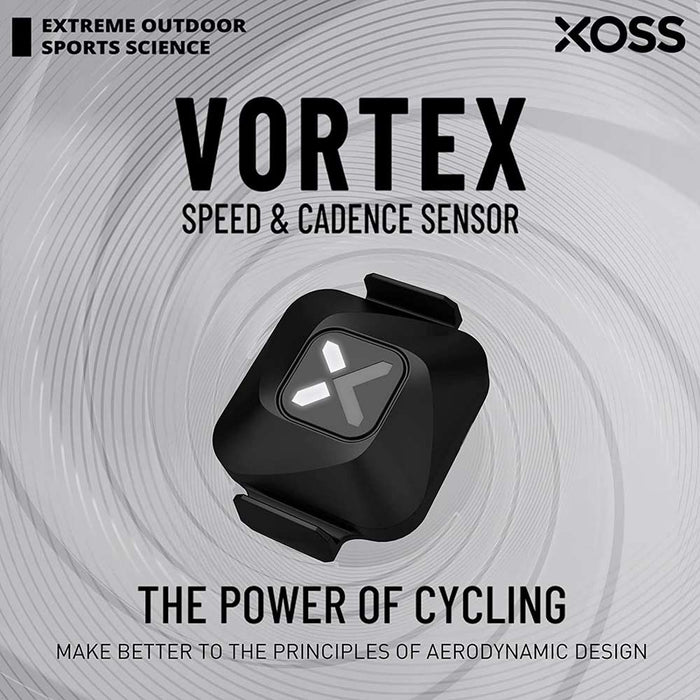 XOSS "Vortex" Bike Cadence and Speed Sensor Wireless IPX7 Waterproof ANT+/Bluetooth 4.0 (7245455229105)