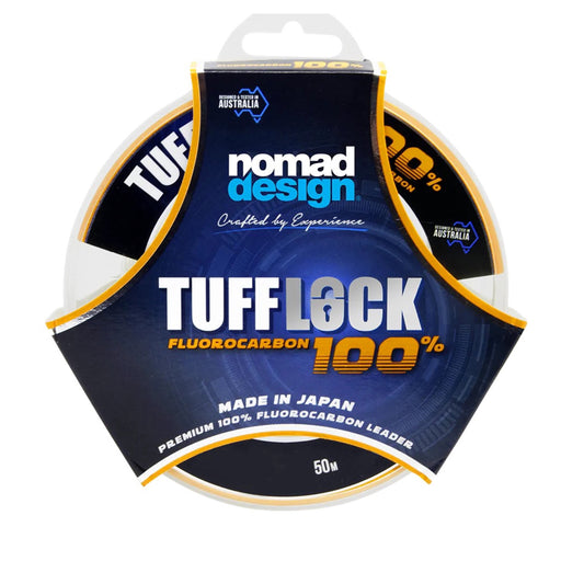 Nomad Design Tufflock 100% Fluorocarbon Leader 50m (7287445979313)