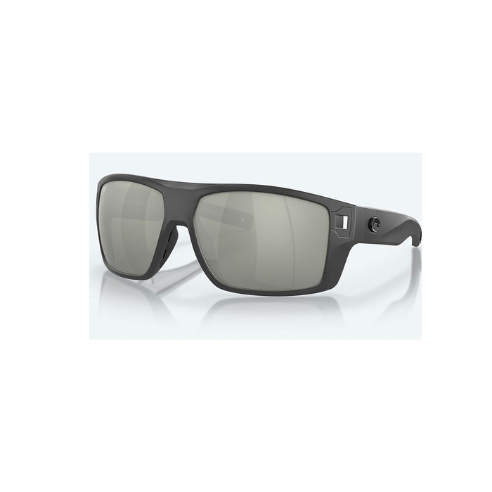 Costa Diego Matte Gray Frame 580G Polarized Sunglasses