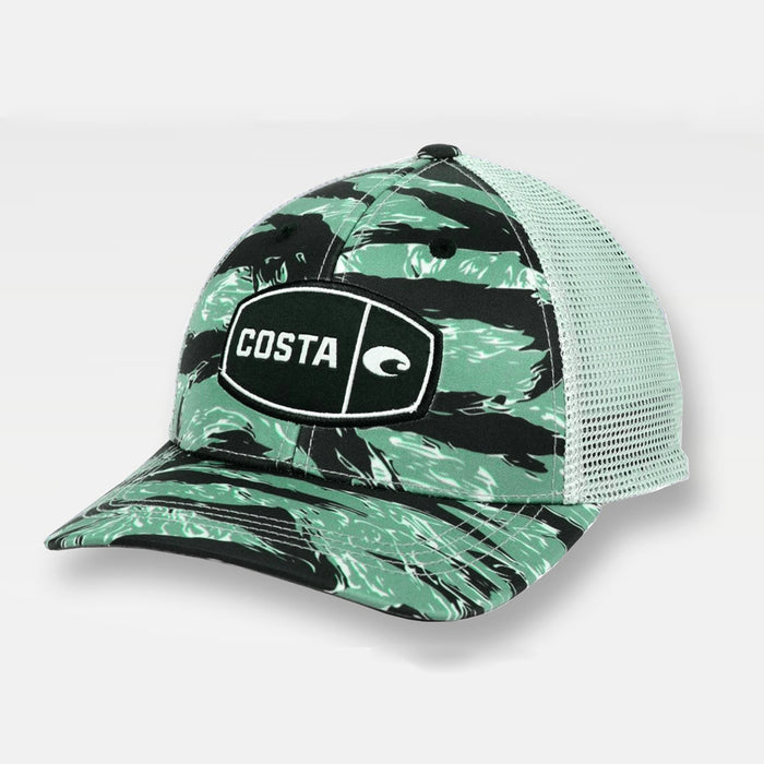 Costa Del Mar Tiger Camo Trucker Hat