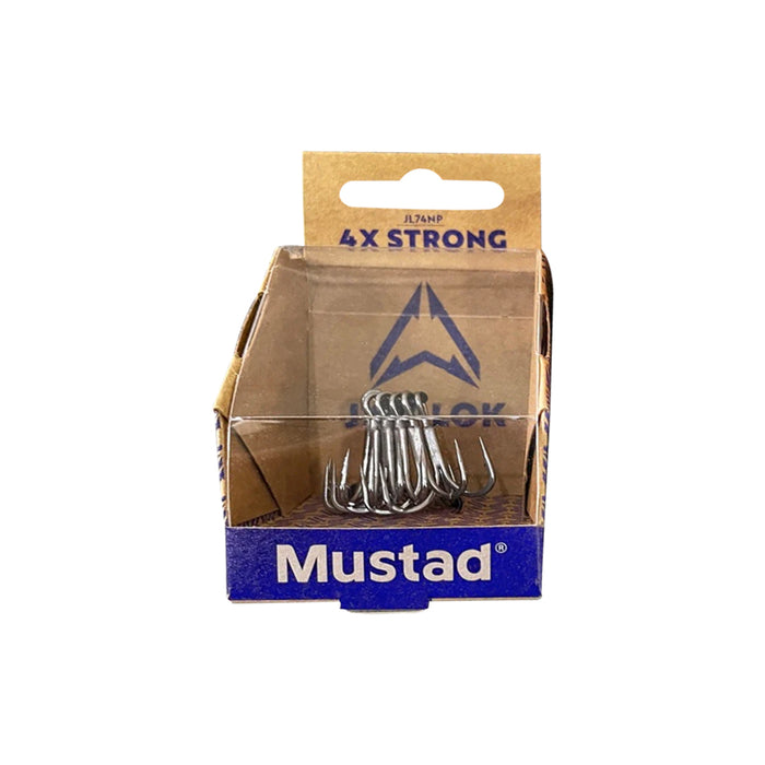 Mustad Jaw Lok In-Line Treble Hook - 3X Strong