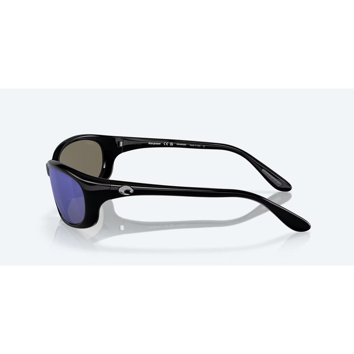 Costa Harpoon Shiny Black Frame 580G Sunglasses