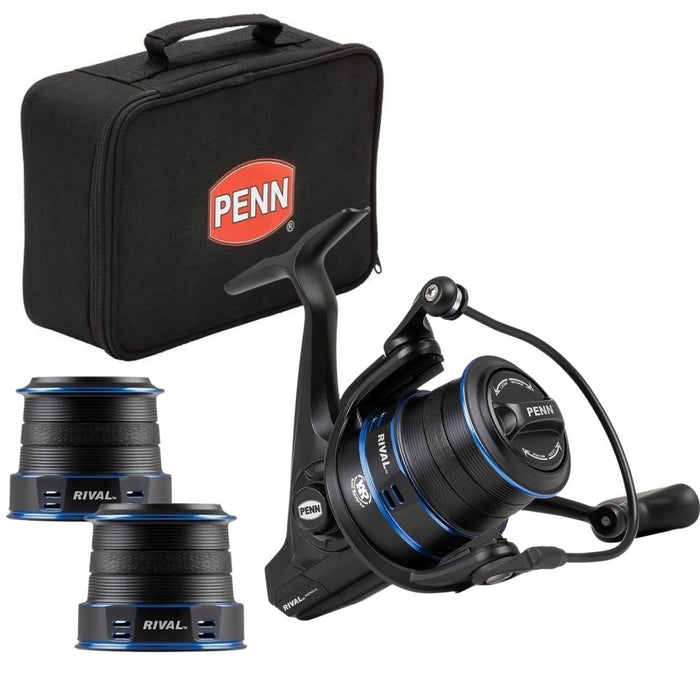 PENN Rival™ 7000LC Longcast Blue Surf Pack.