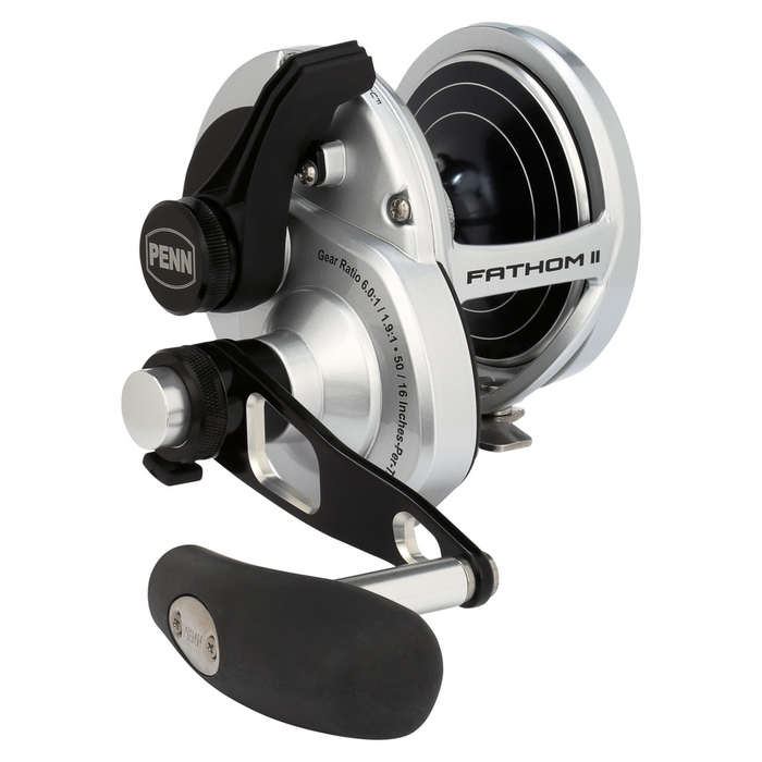 Penn Fathom II FTHII80LD2 2-Speed Lever Drag Reel.