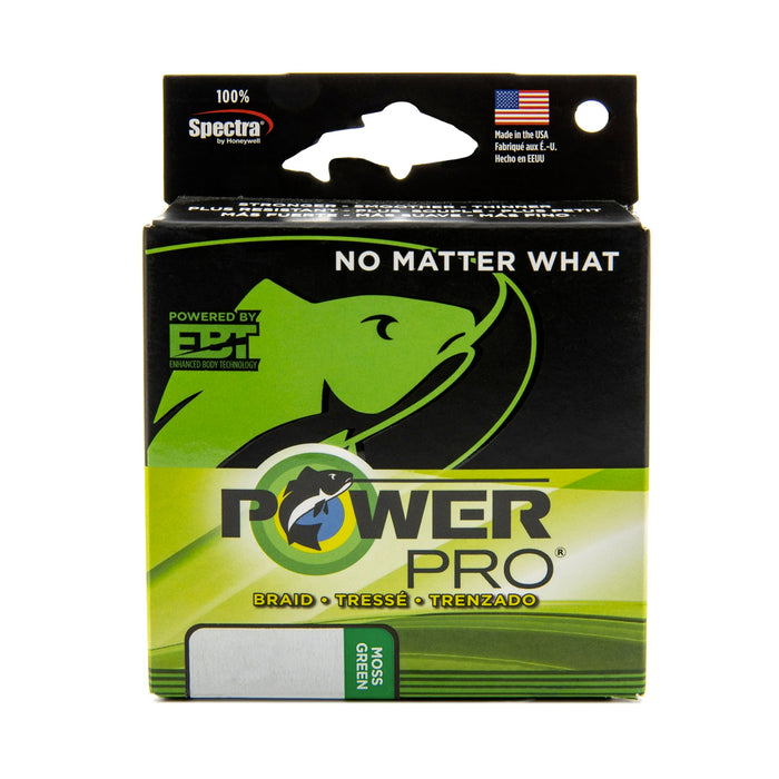 Shimano PowerPro Braided Fishing Line 500Yd Moss Green