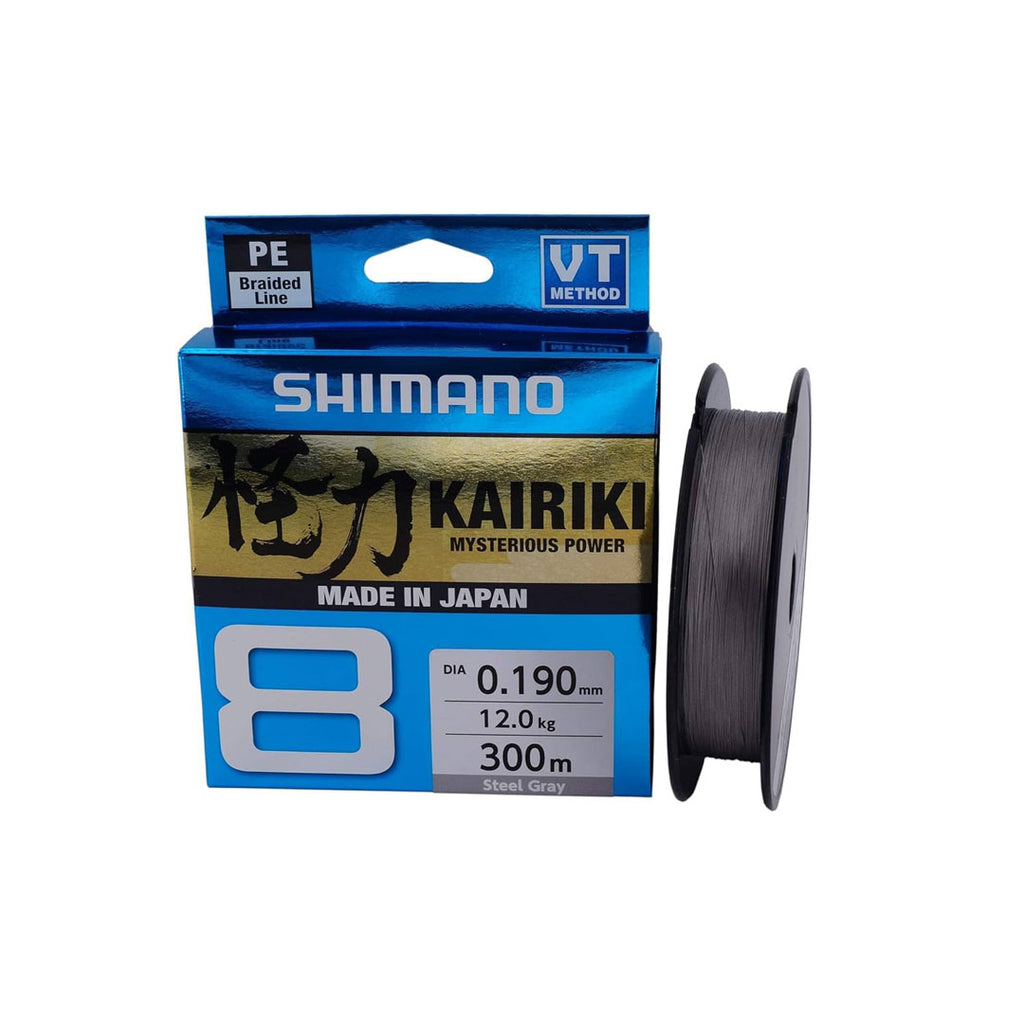 Shimano Kairiki 8 times braided fishing line 300m — Al Marfaa Marine  Equipments