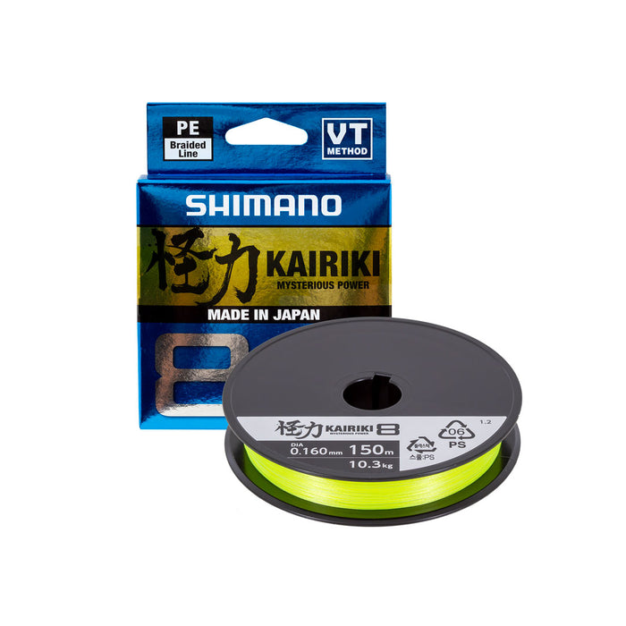 Shimano Kairiki 8 times braided fishing line 300m