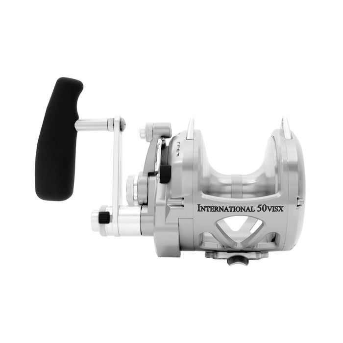 PENN International 50VISXS® Two Speed Reel - Silver.