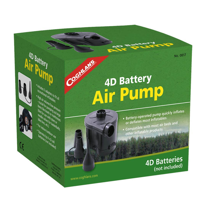 Coghlans 4D Battery Air Pump (7285472100529)