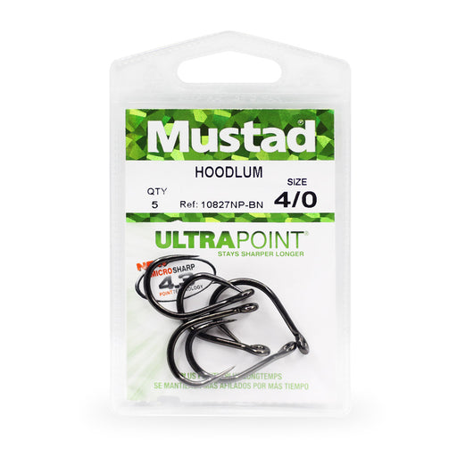 Mustad Ultrapoint Demon Tuna Perfect Circle Hook, Needle Point, Wide Gap,  Light Wire, Ringed Eye