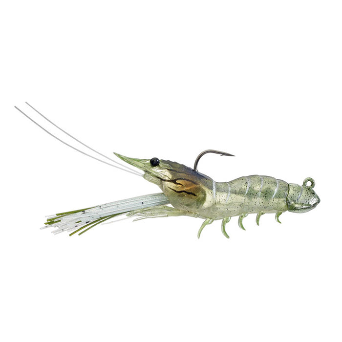 Livetarget Fleeing Shrimp Soft Plastic Jig - 3 1/2" - 3/8 oz