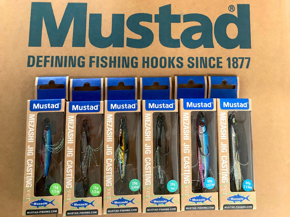Mustad Mezashi Casting Jig | 30g (7026137956529)