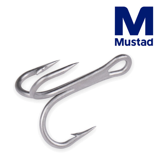 Mustad Treble Hook (Ref: 9430ADS)-5X Strong (6885680349361)