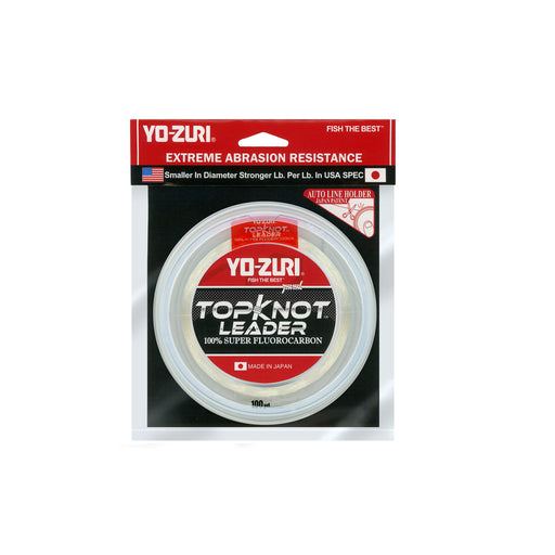 Yo-zuri Top Knot Fluorocarbon Leader 100YD - Natural Clear (7364308402353)