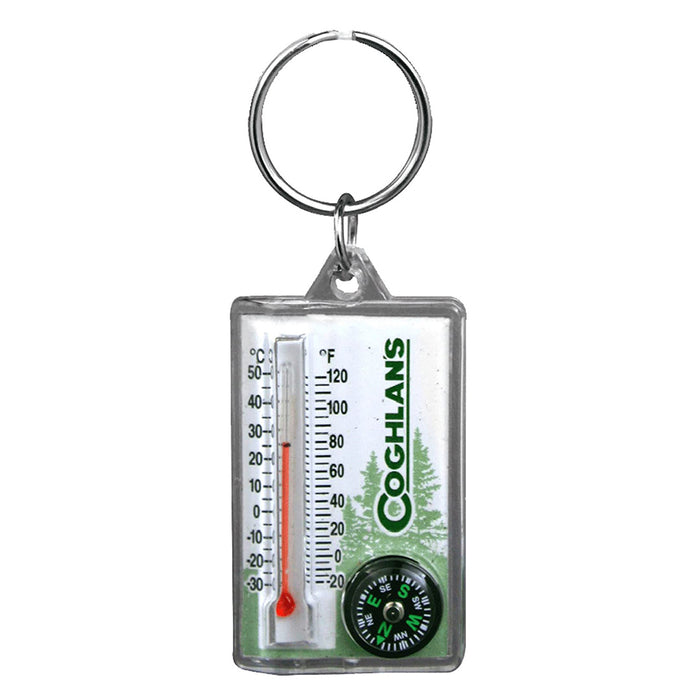 Coghlans Zipper Pull Thermometer/Compass (7092517404849)