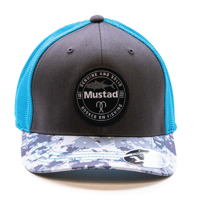 Mustad Flexfit Grey/Coal Cap