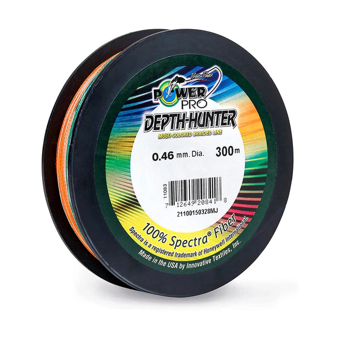 Shimano Power Pro Depth Hunter 333 YDs multi-color Braided Line — Al Marfaa Marine Equipments