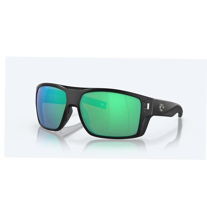 Costa Diego Matte Black Frame 580G Polarized Sunglasses