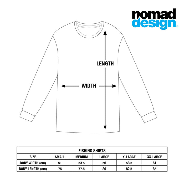 Nomad Design Tech Wayfarer Fishing Shirts Hooded