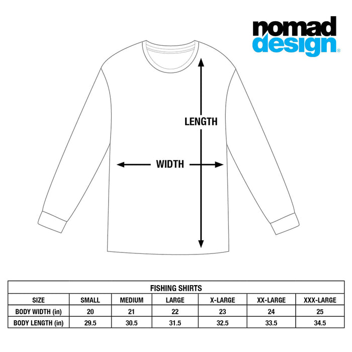 Nomad Design Hooded Tech Fishing Shirt Camo Splice Blue