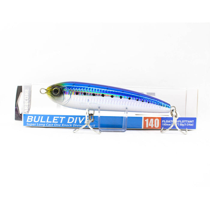 Duel Hardcore Bullet Dive 140mm Floating Lure — Al Marfaa Marine