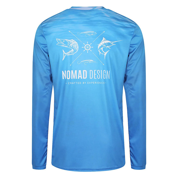 Nomad Design Long Sleeve Tech Wayfarer No Collar Fishing Shirts — Al Marfaa  Marine Equipments
