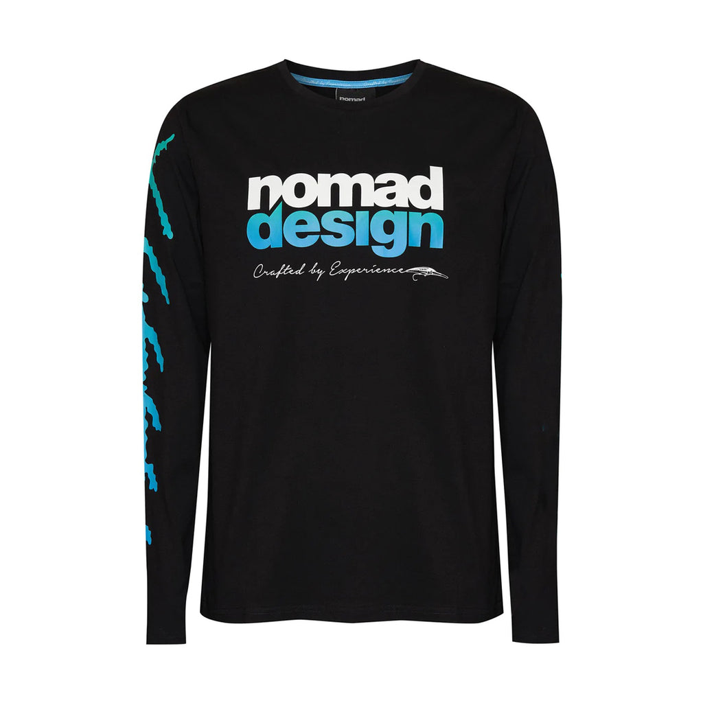 Nomad Design Long Sleeve T-Shirts X-Rad Black — Al Marfaa Marine Equipments