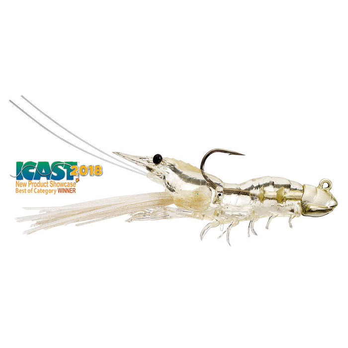 Livetarget Fleeing Shrimp Soft Plastic Jig - 3 1/2" - 3/8 oz (7167643484337)