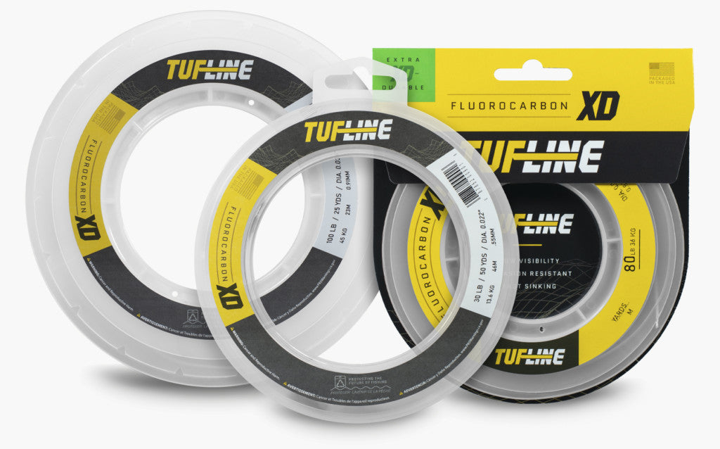 Tufline XD Fluorocarbon 50 YDS 80 LB (7158258466993)