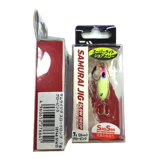 Daiwa Samurai Slow Drop Jig 7g (7206946635953)