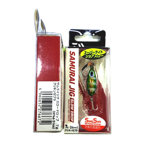 Daiwa Samurai Slow Drop Jig 7g (7206946635953)