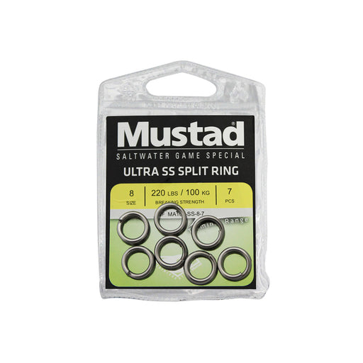 Mustad Ultra SS Split Rings (6903042474161)