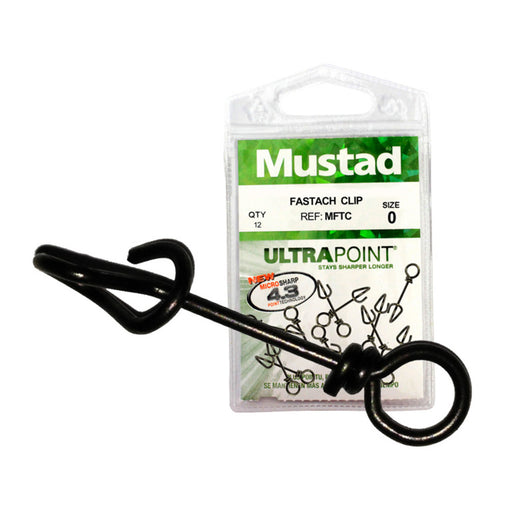 Mustad Fastach™ Clip_Size:0 - 12pcs (7287990517937)