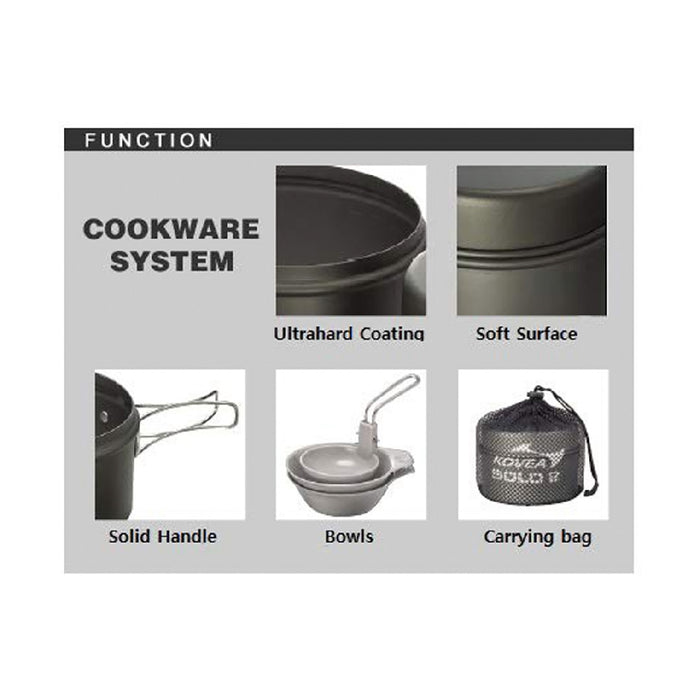 Kovea KSK-Solo2 Cook Set (7089956028593)