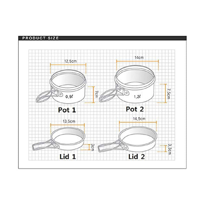 Kovea KSK-Solo2 Cook Set (7089956028593)