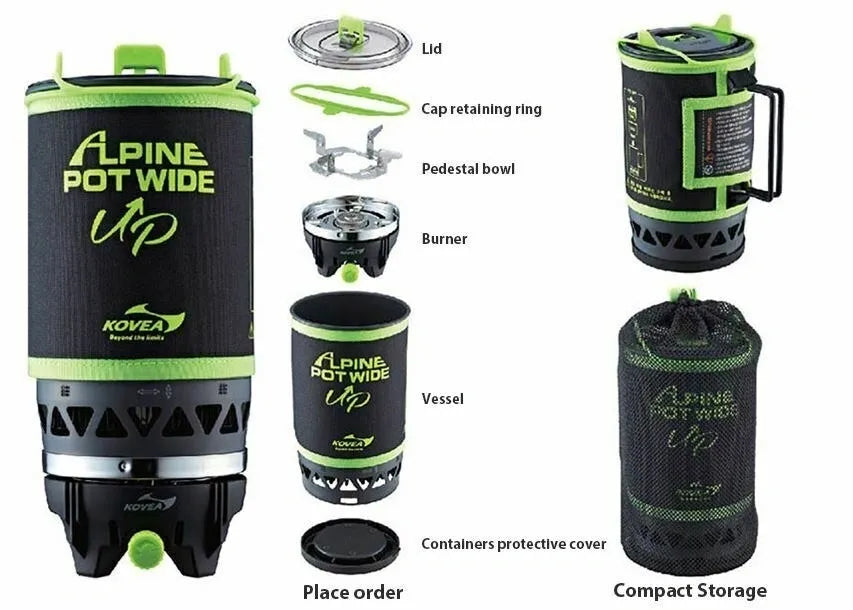 Kovea KB-0703WU Alpine Pot Wide Up (7253826338993)