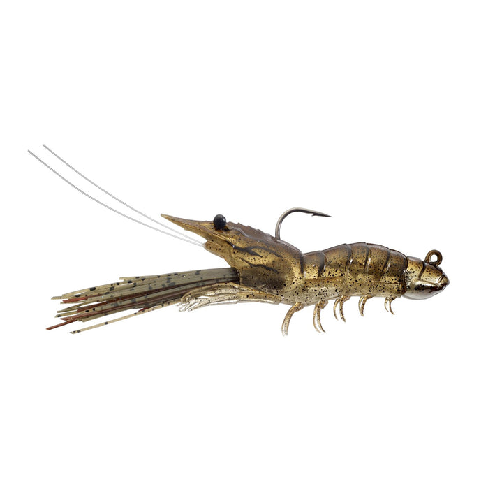 Livetarget Fleeing Shrimp Soft Plastic Jig - 3 1/2" - 3/8 oz