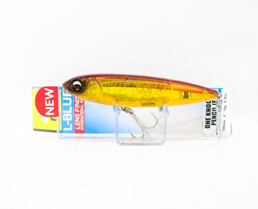 Duel L-Blue One Knock Pencil Floating Popper 100mm
