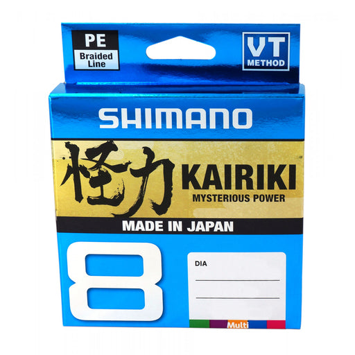 Shimano Kairiki 8 times braided fishing line 300m (7352174379185)