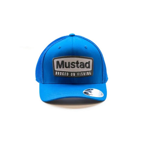 Mustad Flex Fit Blue Patch Cap (7172005626033)