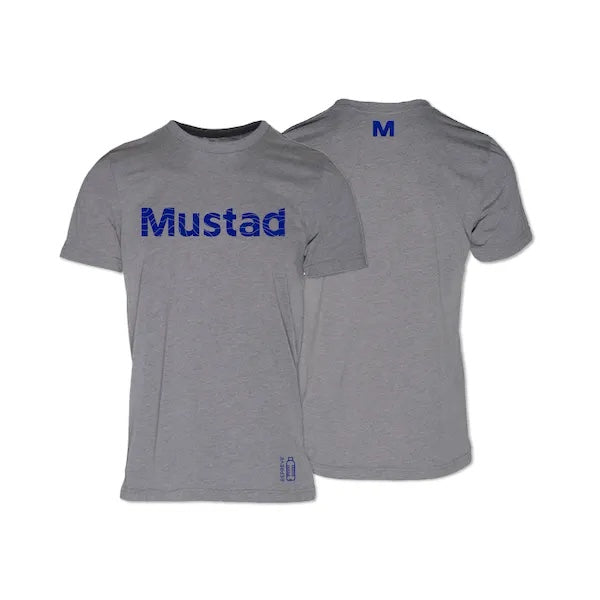 Mustad Heather Grey Tri Short Sleeve Shirt — Al Marfaa Marine
