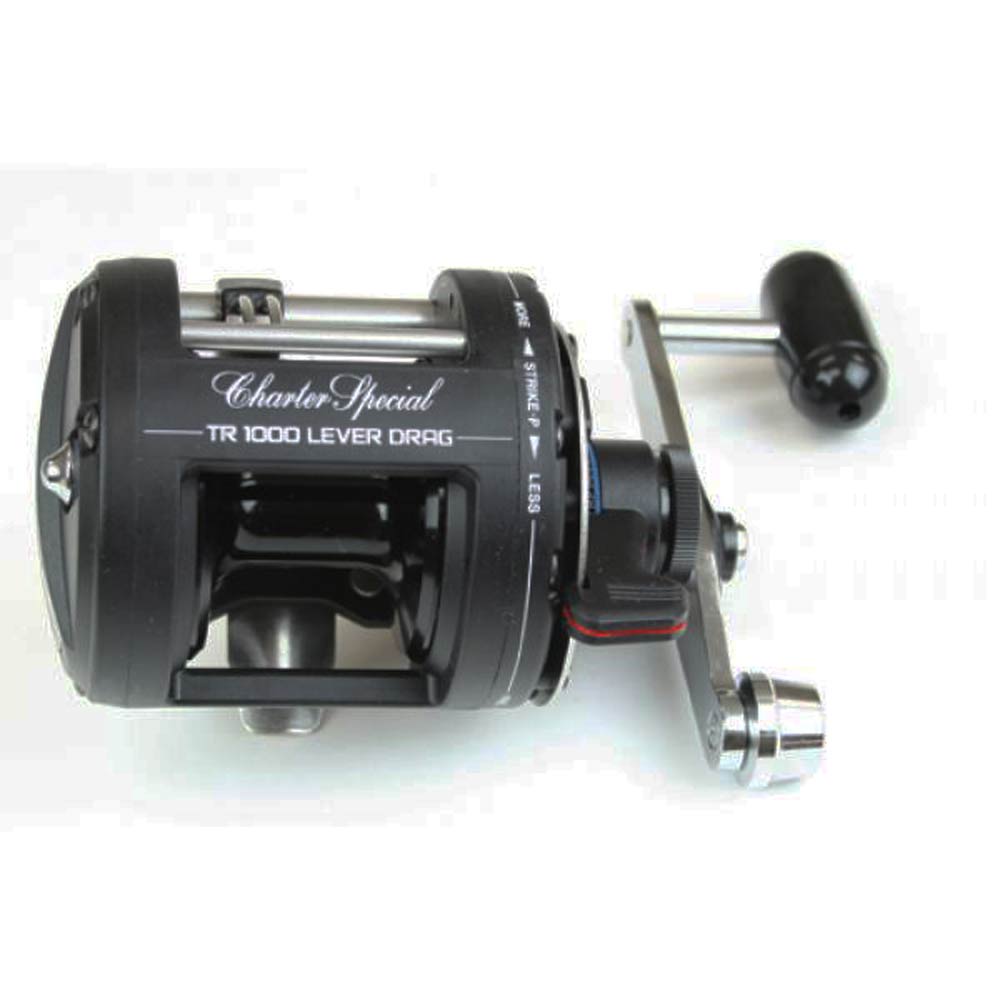 SHIMANO CHARTER SPECIAL Tr 1000 Lever Drag Reel Rarely Used In Good